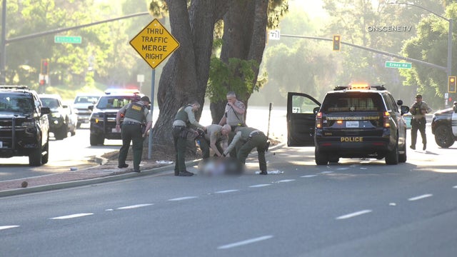 Deputy shoots man believed to have bow and arrow in Thousand Oaks