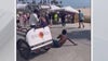 Man breaks up brawl on Venice Boardwalk by driving bike cab into fight