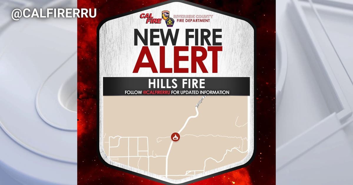 'Hills Fire' briefly forces evacuations in parts of Riverside County ...