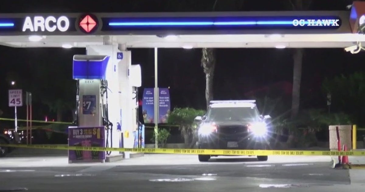 Police shooting near Huntington Beach gas station leaves man wounded ...