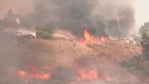 2 wildfires caused by fireworks in Riverside County; Several homes destroyed
