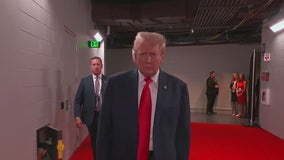 Bandaged Trump makes RNC entrance after surviving assassination attempt