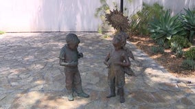 Stolen bronze statues returned to Cerritos nearly a decade after they were stolen