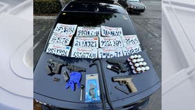 1,000 Xanax pills, ghost guns among items found in 'suspicious vehicle' in Orange County