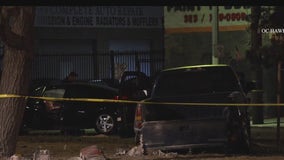 Man killed after thief steals truck, owner dragged off tailgate before crash