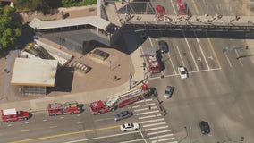 Man dies on Metro tracks in North Hollywood; not hit by train