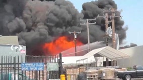 Massive fire breaks out in Rosemead