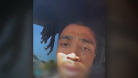 Robbery suspect livestreams police chase with baby in backseat