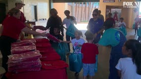 Angels host back-to-school event for to get kids ready for fall