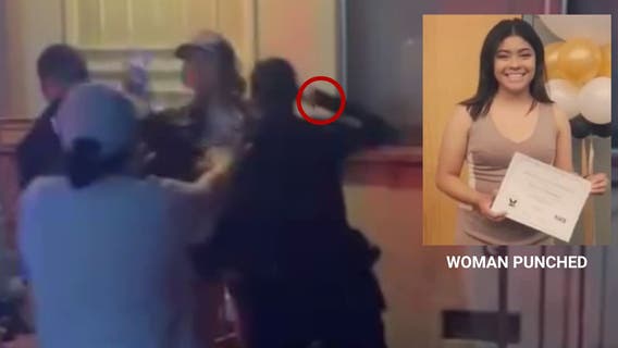 Woman punched by cop while her family's home was burning in Huntington Park