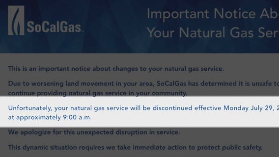 Gas shut off indefinitely to 135 Rancho Palos Verdes homes