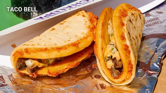 Taco Bell rolling out limited-time Cheesy Street Chalupas
