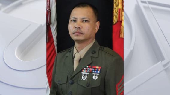 Marine beaten to death, run over in Bellflower; suspects on the run