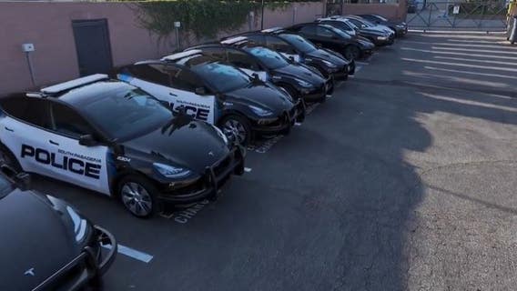 South Pasadena unveils first ever all-electric police fleet