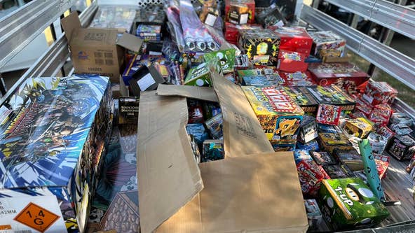 Nearly half a ton of illegal fireworks seized in Riverside County