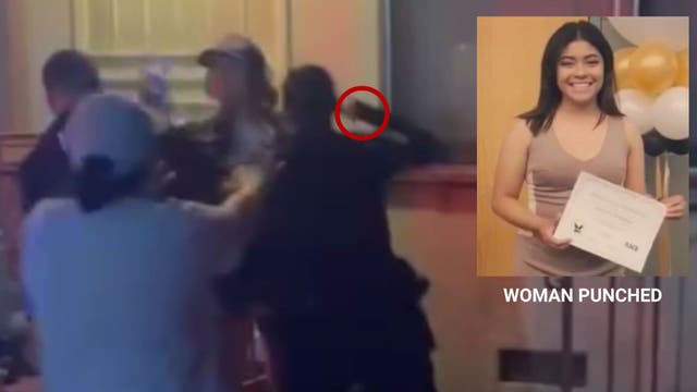 Woman punched by cop while her family's home was burning in Huntington Park