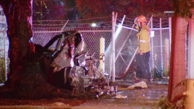 Police ID 3 killed in suspected DUI crash in Castaic