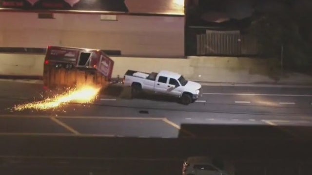 Businesses trying to recover after wild coffee cart police chase