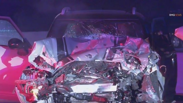 Wrong-way driver crashes on 405 Freeway near Getty Center