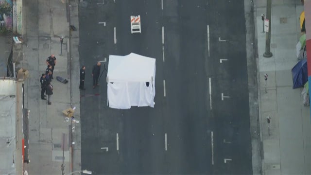 Pedestrian killed in hit-and-run crash in DTLA