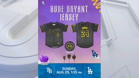 Kobe Bryant jersey giveaway: Dodgers honor NBA legend on heavenly birthday weekend