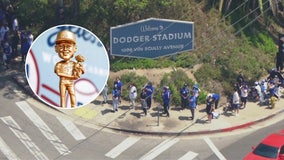 Long lines form outside Dodger Stadium hours ahead of Shohei Ohtani's 2nd bobblehead night