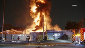 Second arson fire devastates Los Angeles family-owned tire shop