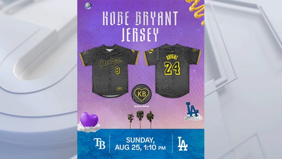 Kobe Bryant jersey giveaway: Dodgers honor NBA legend on heavenly birthday weekend