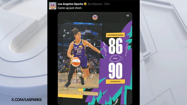 LA Sparks narrowly lose to Chicago Sky in physicality battle