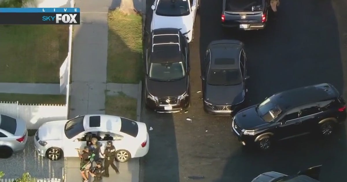 Murder suspect taken into custody in South LA | FOX 11 Los Angeles
