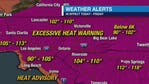 Excessive heat warnings in effect in Southern California