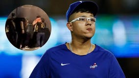 Julio Urías: New video shows former Dodger attacking wife outside BMO Stadium