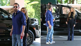 Ben Affleck, Jennifer Lopez spotted together for first time since divorce filing on outing with their kids