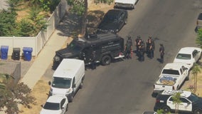 SWAT, robot dog respond to North Hollywood home following officer-involved shooting