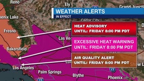 Dangerous heat wave brings extreme heat, prompts smog warnings across SoCal