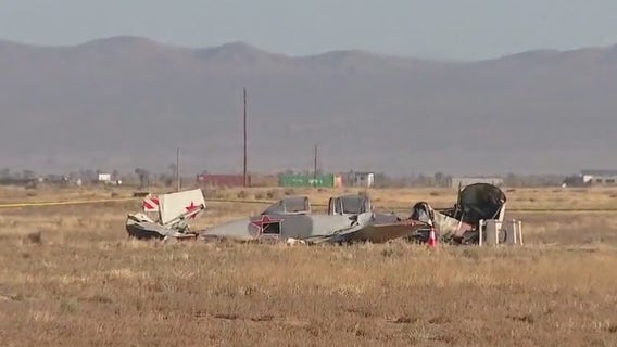Pilot killed after 2 vintage planes collide mid-air in Lancaster