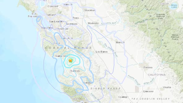 Earthquake registering 4.2 magnitude hits California south of San Francisco