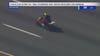 Motorcycle tops 100+ mph while dodging LA traffic