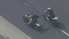 Police pursuit of motorcyclist ends in OC