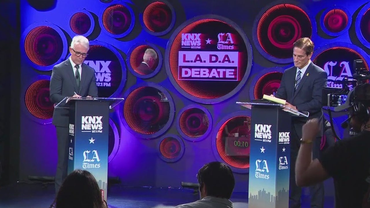 George Gascón, Nathan Hochman Debate In LA County DA Race | FOX 11 Los ...