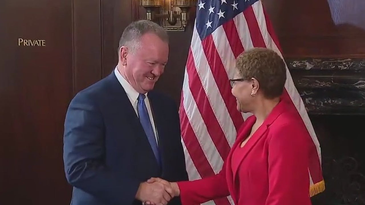 LA Mayor Karen Bass to swear in McDonnell as new LAPD Chief