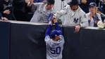 Yankees fans who tried to grab game ball from Dodgers' Mookie Betts banned from Game 5: report