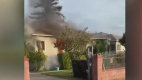 Man charged with murder after three found dead in Temple City house fire