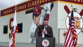 Dodgers star Freddie Freeman continues to give back to his Orange high school