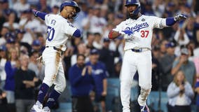 Dodgers win World Series Game 2; Ohtani leaves early with injury