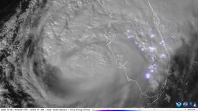 WATCH: Storm chaser shows eyewall of Hurricane Milton as it battered Venice, Florida