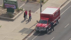 LAFD responds to medical emergency at Nobel Charter Middle School in Northridge