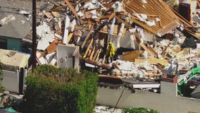 Explosion at Long Beach house injures one