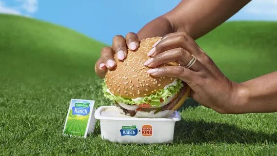 Burger King introduces Hidden Valley 'Big Dip' ranch cups