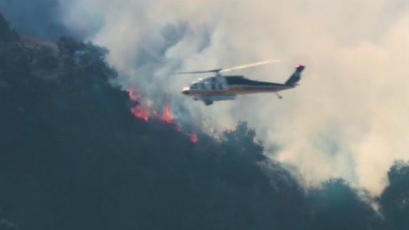 Fire breaks out in Hacienda Heights